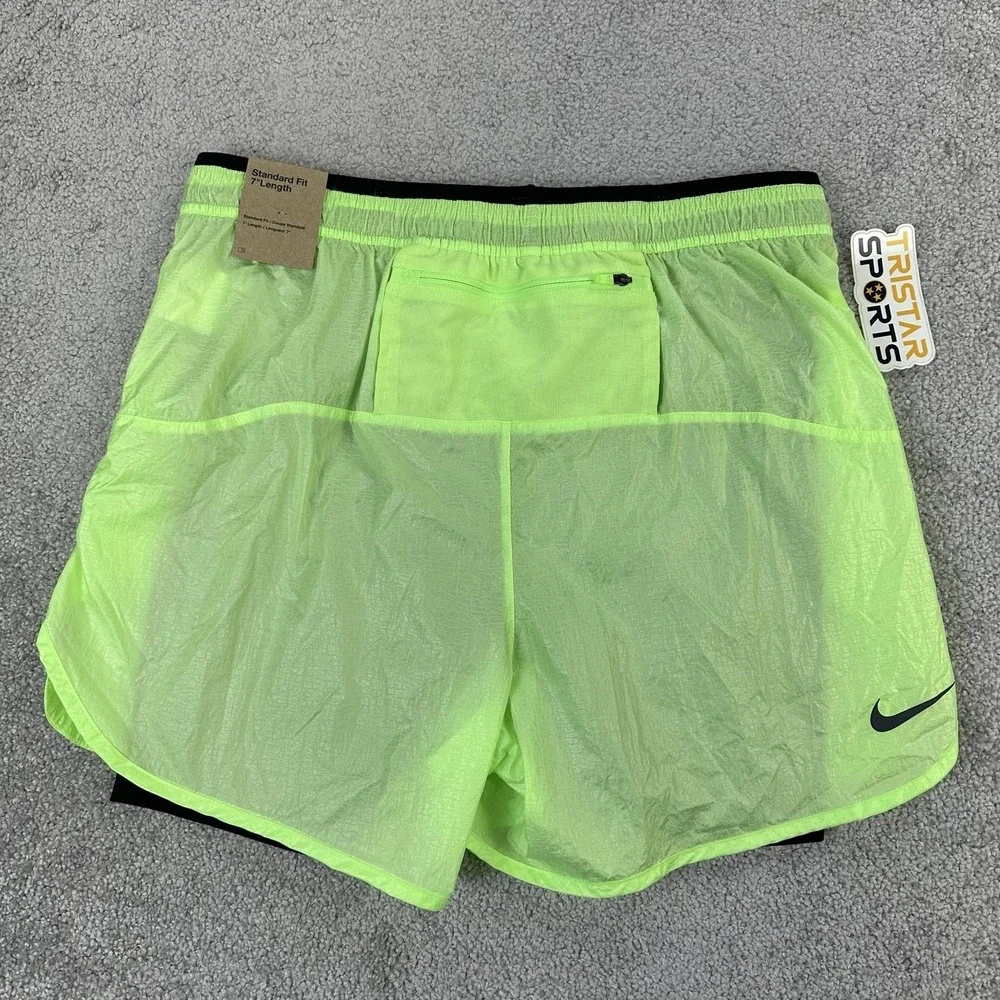 Nike Running Division Shorts Mens Medium Green 7